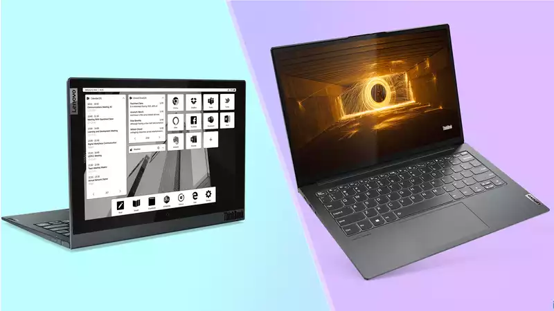 Lenovo ThinkBook Plus Gen2 doubles with secondary e-ink screen
