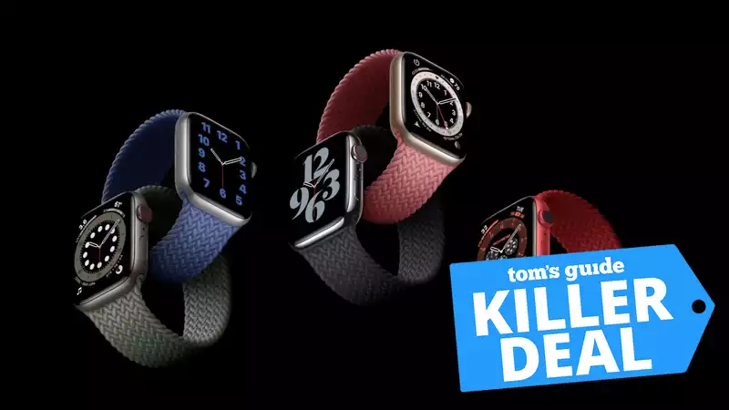 驚くべき休日の取引-Apple Watch Series6は最高です6 60オフです