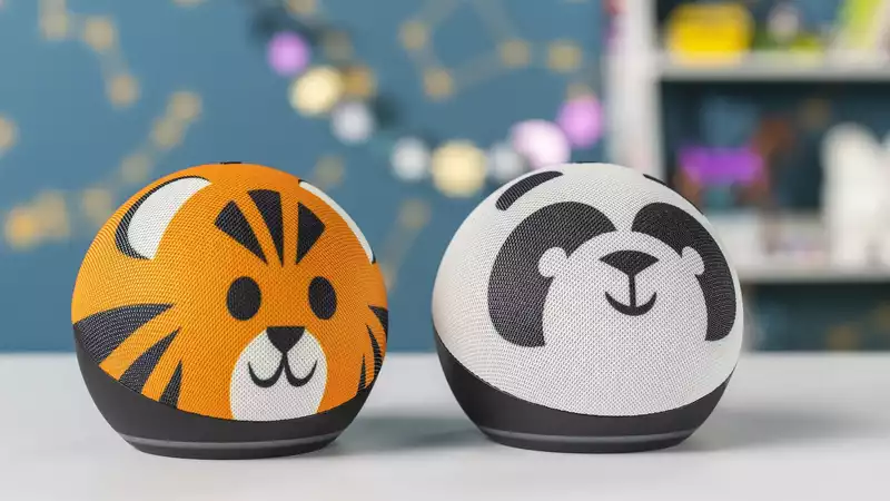 The new Amazon Echo Dot Kids edition gets a wildlife10 markdown, a design inspired by wildlife