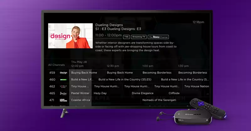 The Roku Live TV Guide includes a lot of free channels: Here's what you get