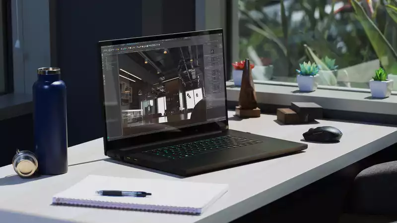 The Razer Blade Pro17 is upgraded with a ridiculously fast 300hz display