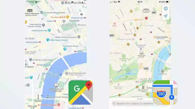 Google Maps and Apple Maps: Which navigation app is best for you?