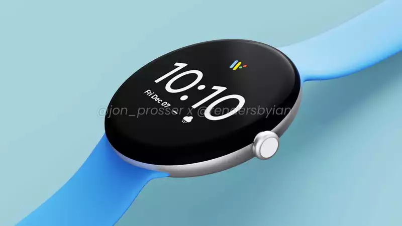 Google Pixel Watch Just Leaked — First Look at Apple Watch 7 Rivals