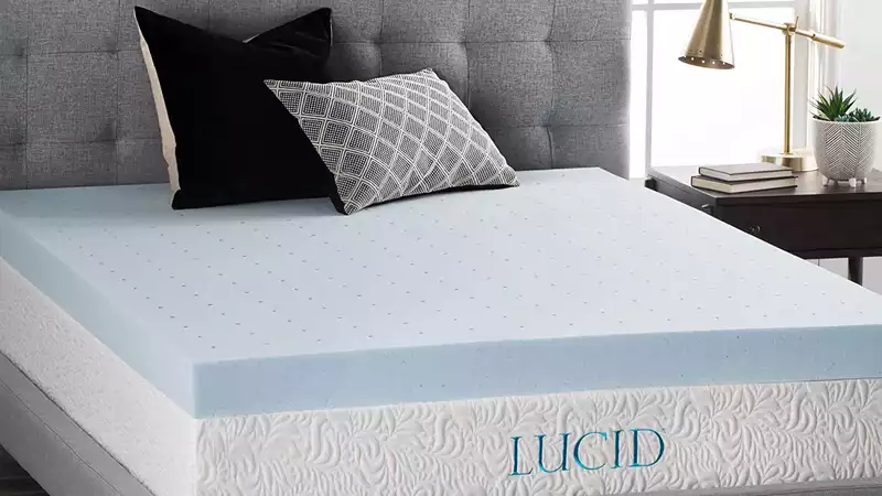 Lucid Gel Memory Foam Mattress Topper Review 2022