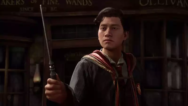 This is what the Nintendo Switch version of Hogwarts Legacy looks like.