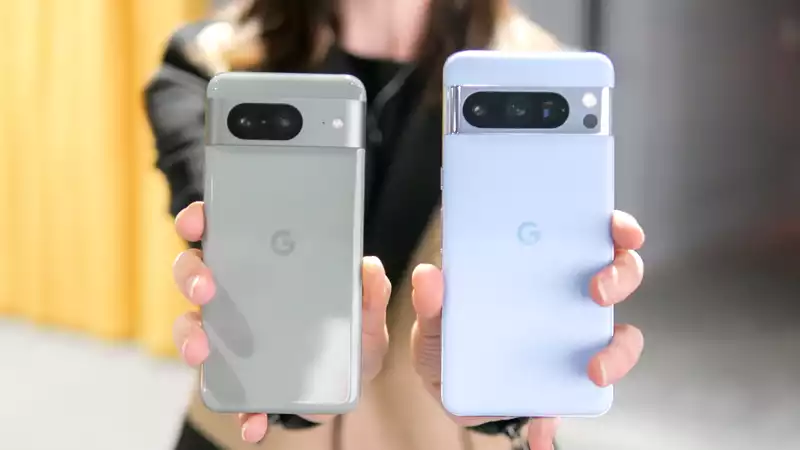 Battery life of the Google Pixel 8 and Pixel 8 Pro