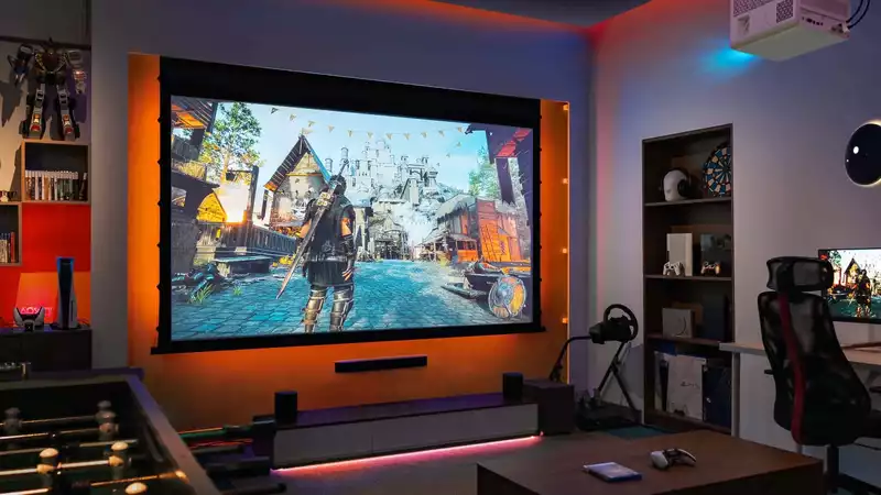 Forget OLED TVs - this 100-inch 4K projector will blow gamers away