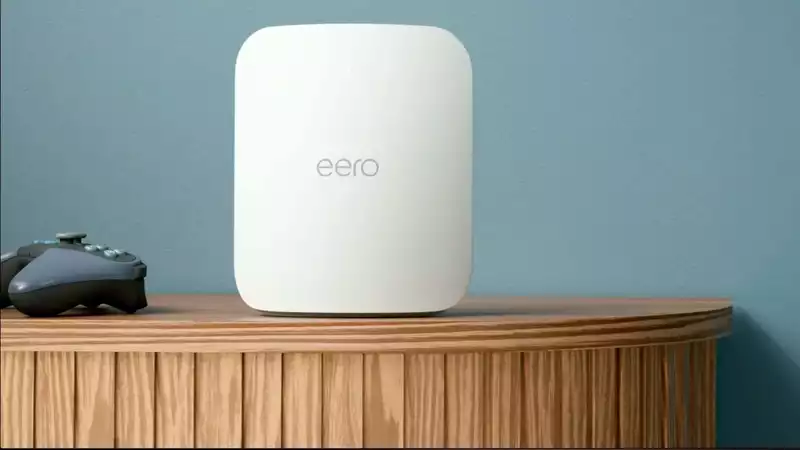 Amazon's new eero Max 7 features an all-new design with Wi-Fi 7 speed.