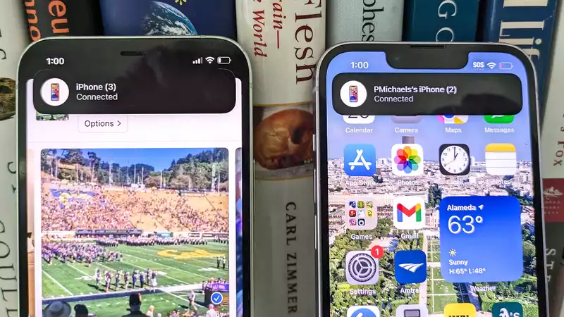 iOS 17.2 allows two iPhones to be connected and share an Apple Wallet pass.