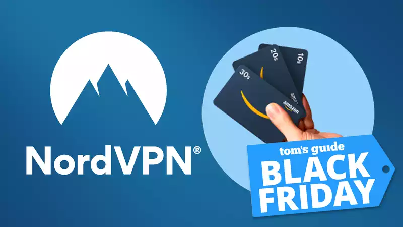 NordVPN is giving away Amazon gift cards to Tom's Guide readers this Cyber Monday.